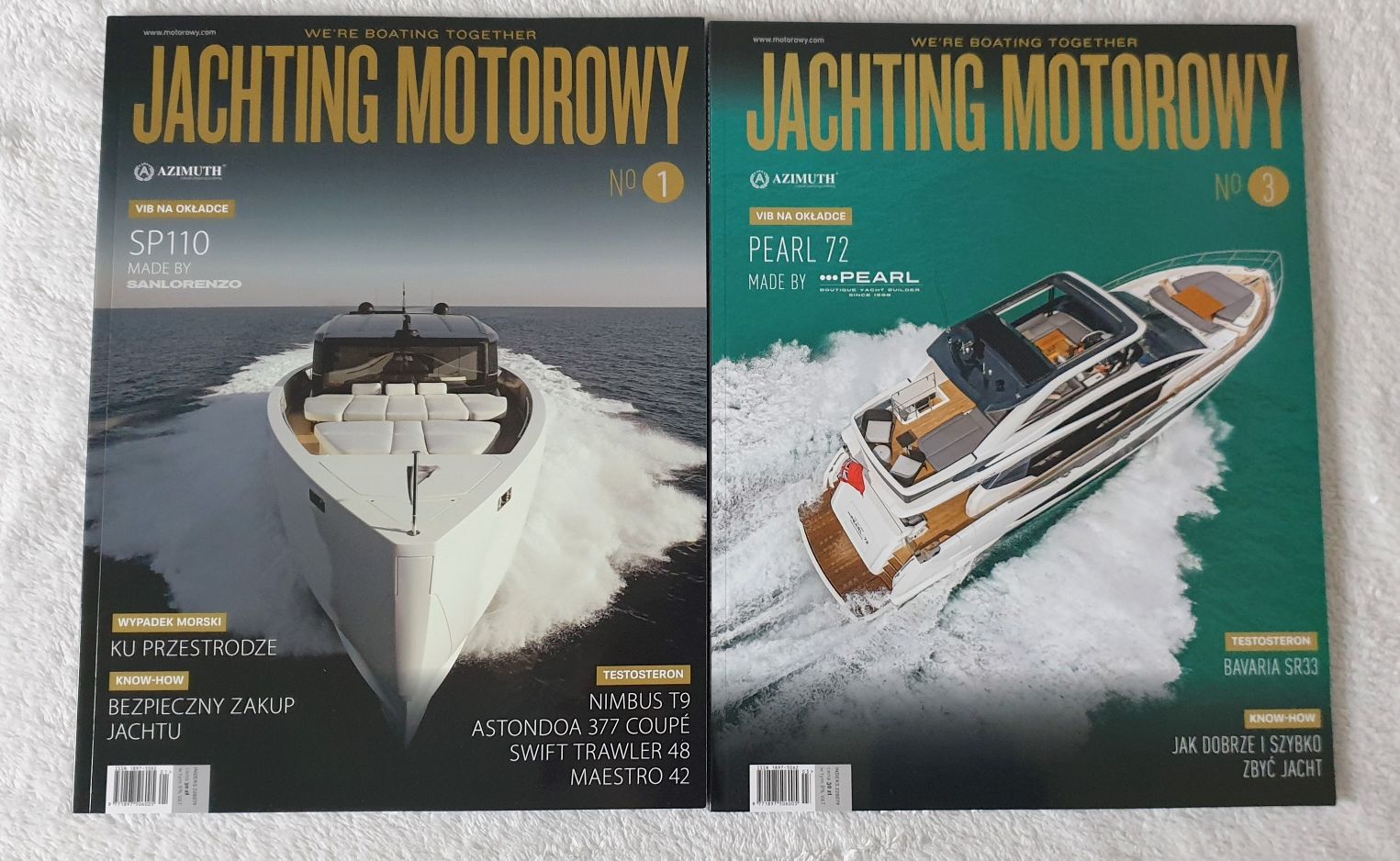 Magazyn Czasopismo Jachting Motorowy 2 sztuki Nowe