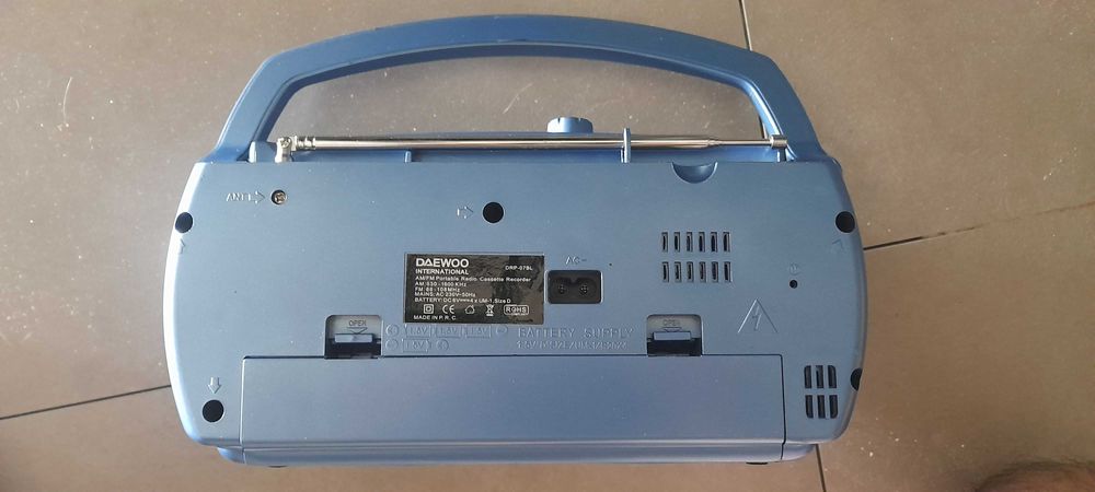 Rádio cassete Daweoo