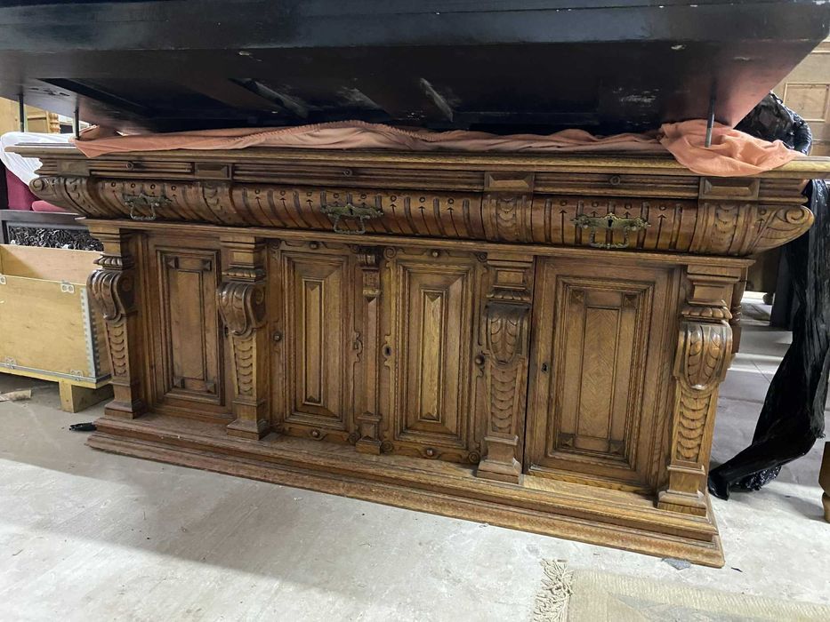 Dębowy Bufet / Komoda / Kredens neorenesansowy koniec 19 wieku p.20