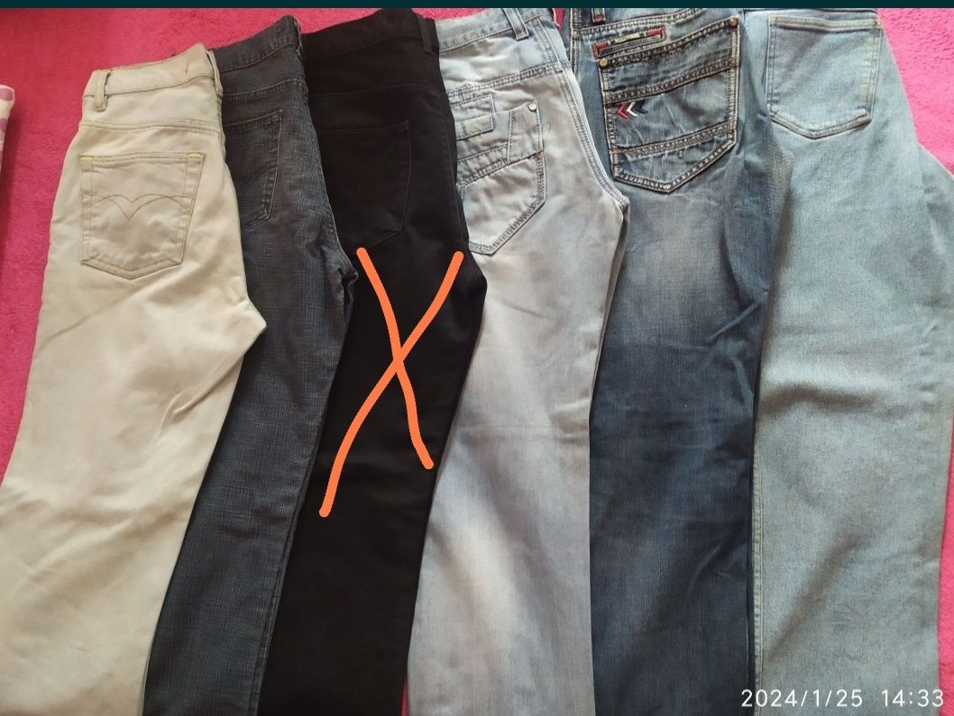 Мужские джинсы, разные цвета, фасоны цены