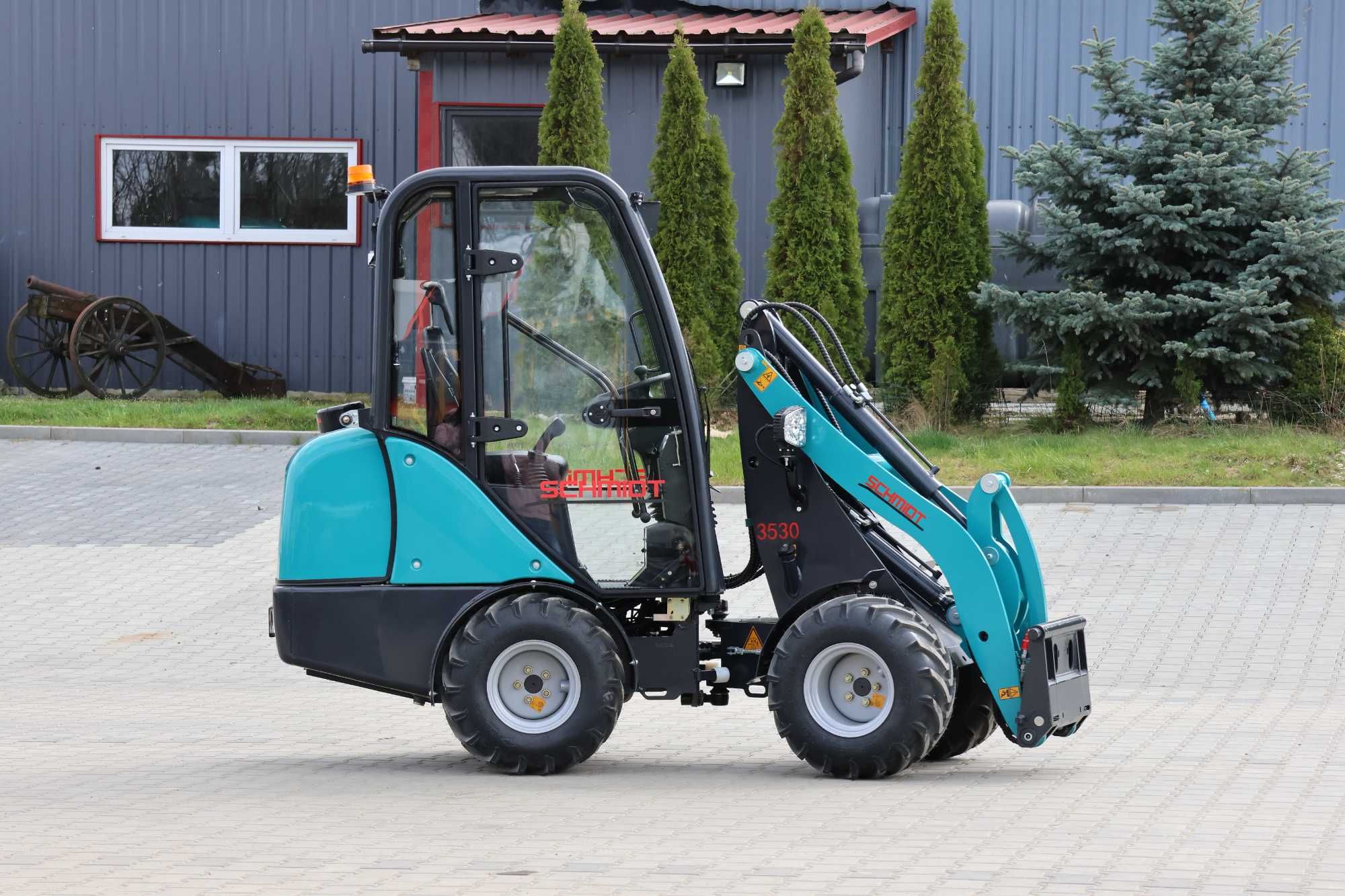 Mini ładowarka SCHMiDT 3530 kabina otwarta KUBOTA NOWA 2024