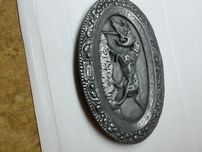 Quadro em aluminio com motivis de caca