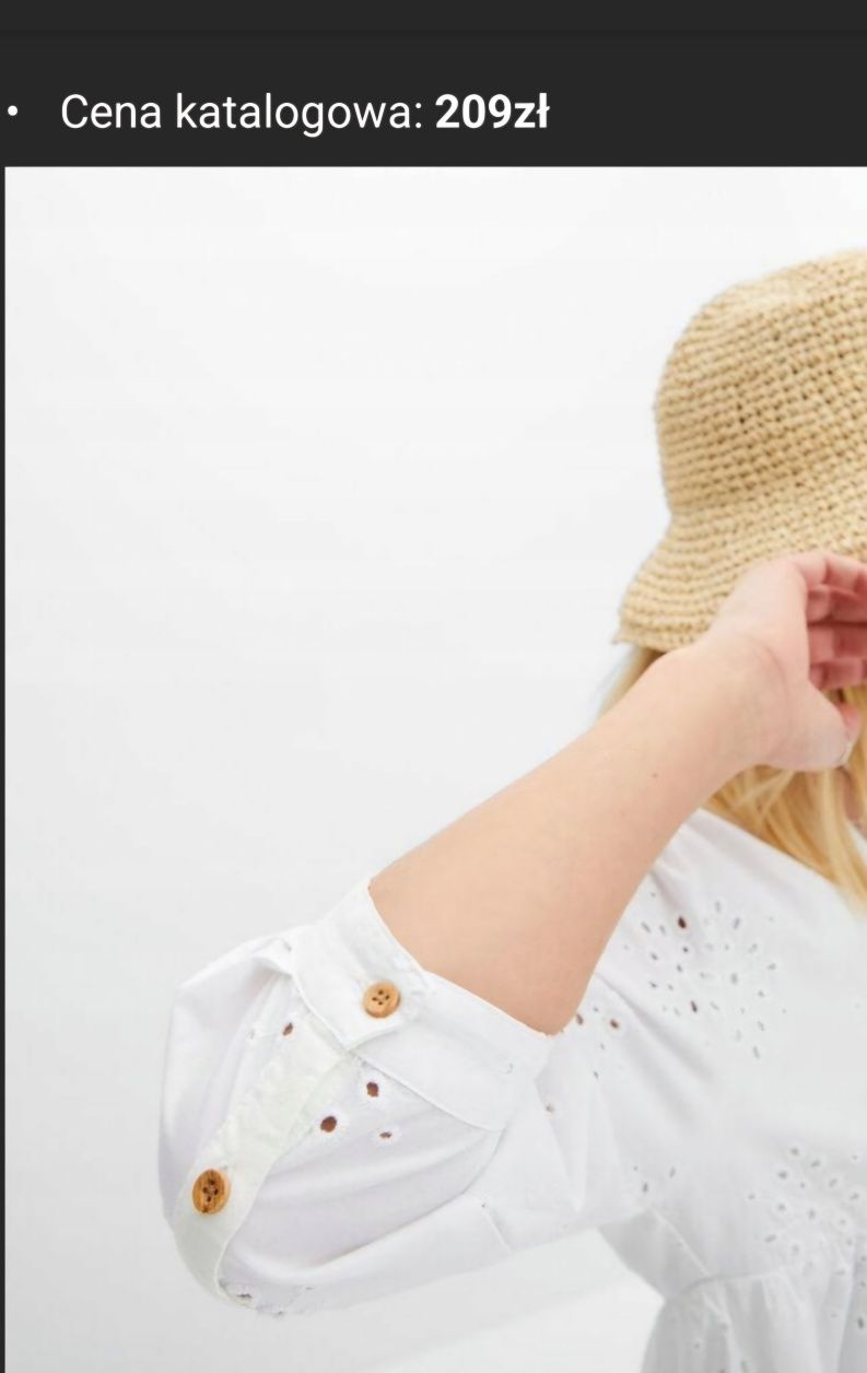 Nowa sukienka boho/ażurkowa 44/46