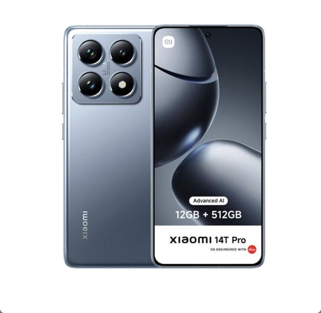 Xiaomi 14T Pro 5G 12GB/512GB Dual Sim Azul Titânio NOVO SELADO