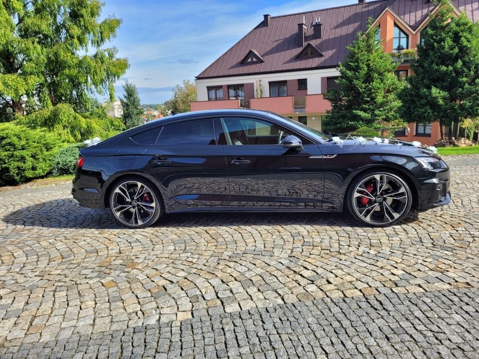 Wyjanem samochodu do ślubu Audi A5 S-Line