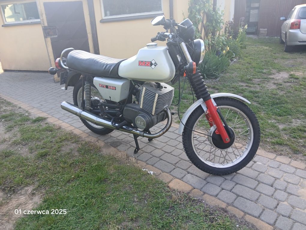 Mz Etz 250 Zarejestrowana