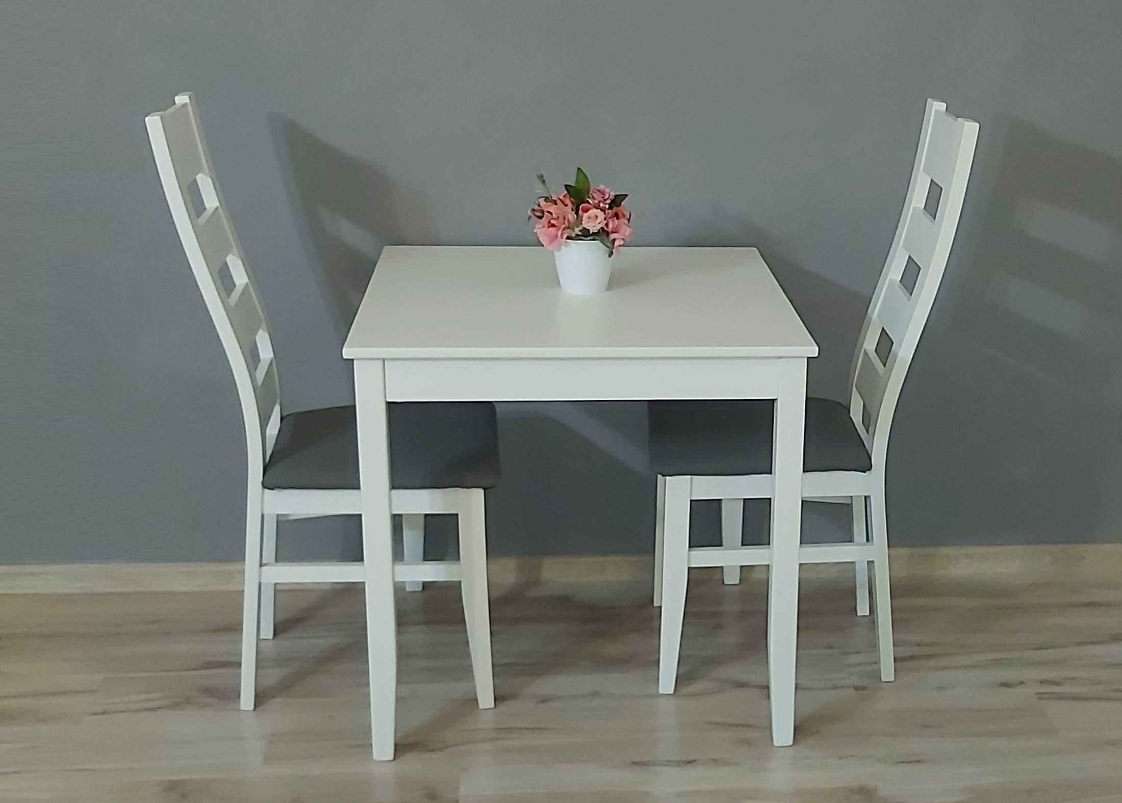 Stół kwadratowy IKEA + 2 krzesła - możliwa dostawa!