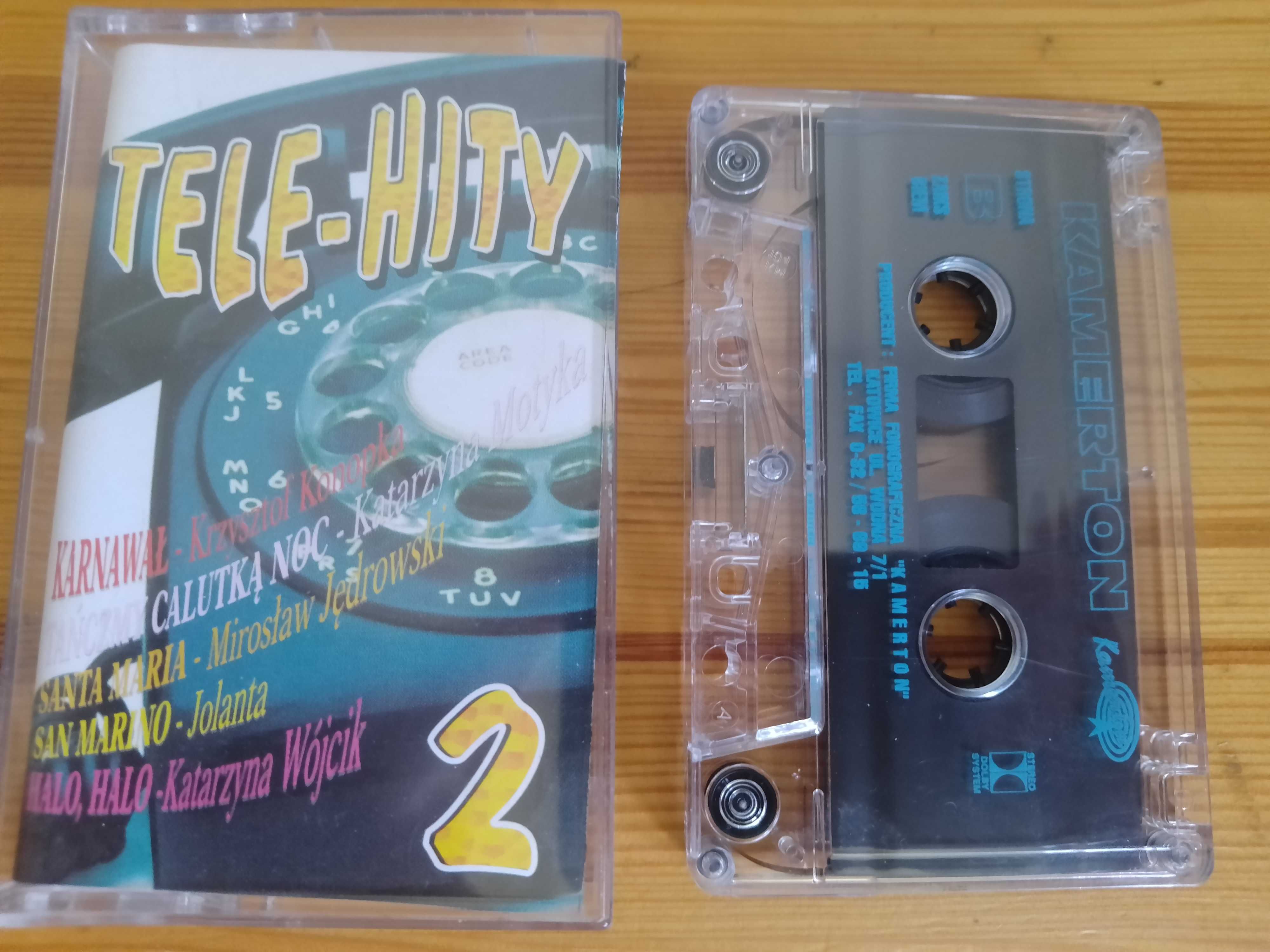 Tele Hity 2 - kaseta Disco Polo z 1996 - idealna do kolekcji
