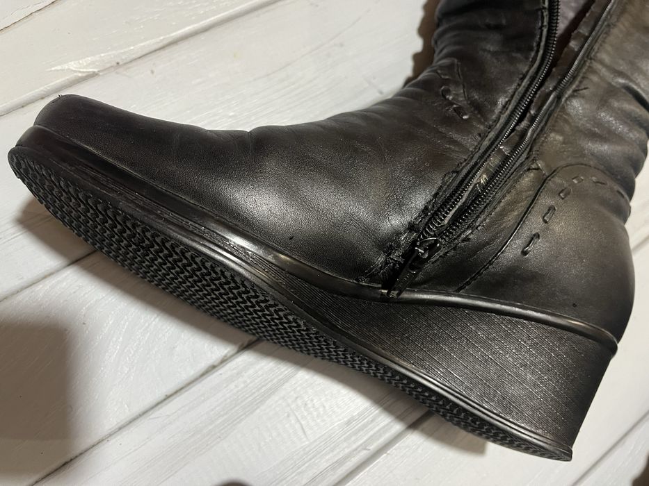 Продам зимние женские сапоги б/у