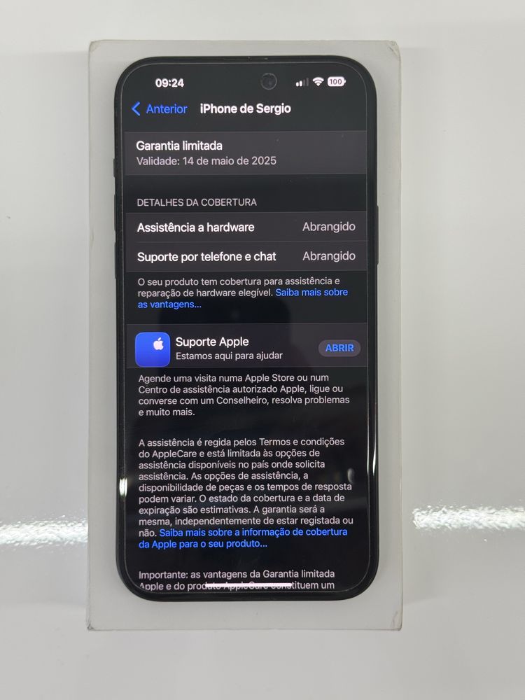Iphone 15 plus - Preto