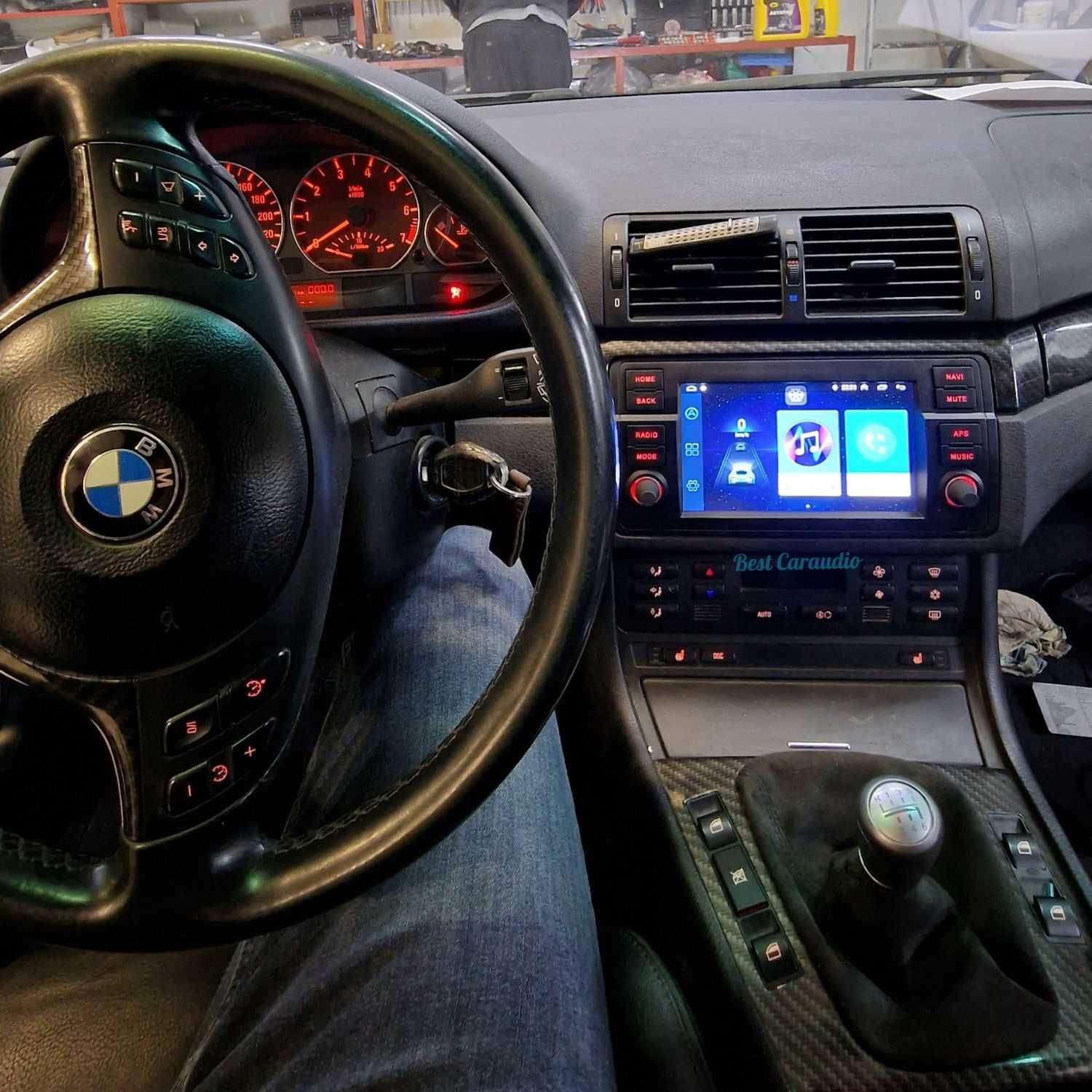 Штатная магнитола BMW E46(БМВ 3 серии) 2/32 Гб, CarPlay, DSP, камера