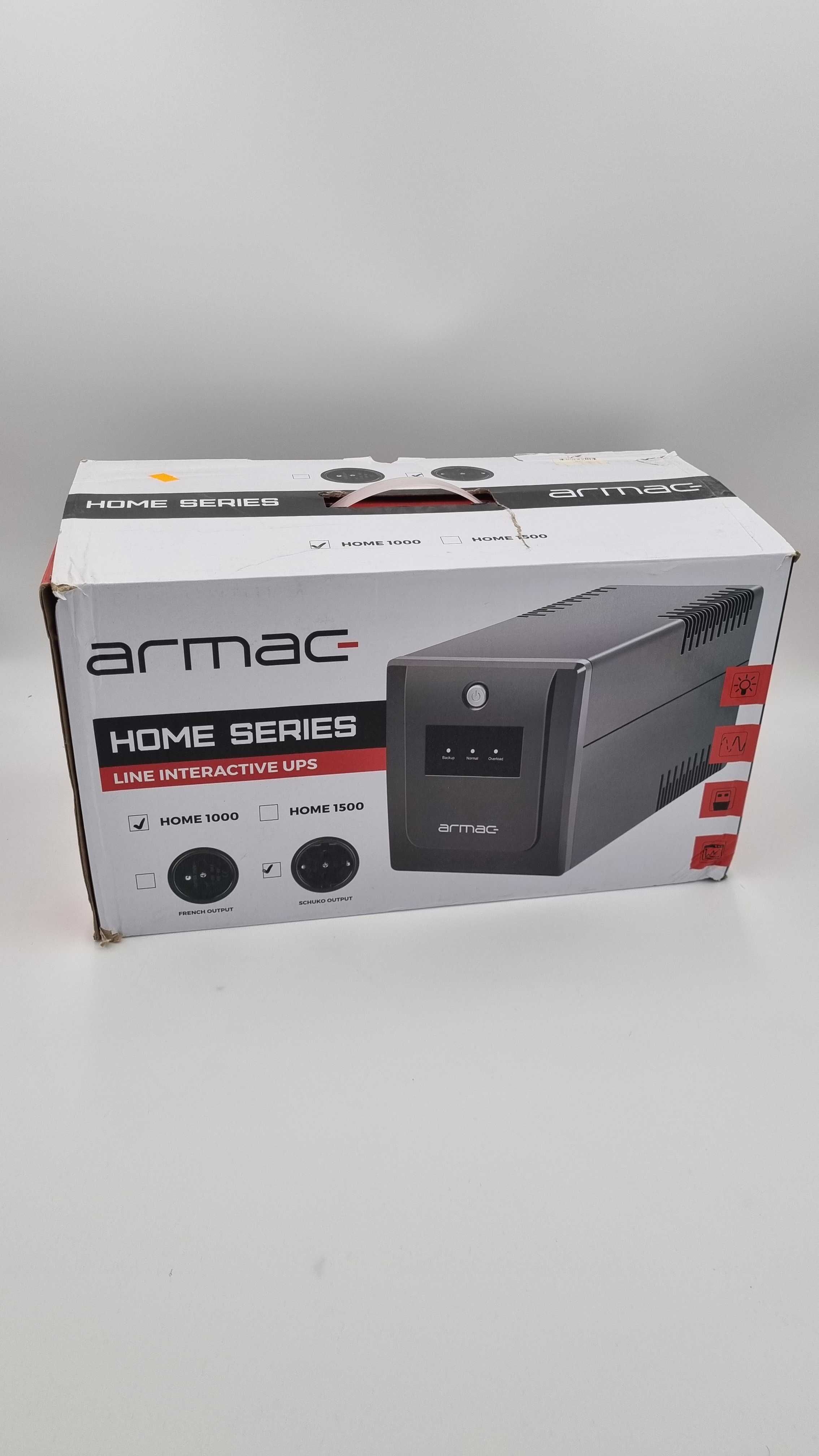 UPS Armac Home 1000 F/LED zasilacz awaryjny