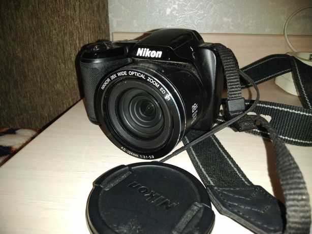 Фотоапарат Nikon Coolpix L330 Black, робочий, користувались мало