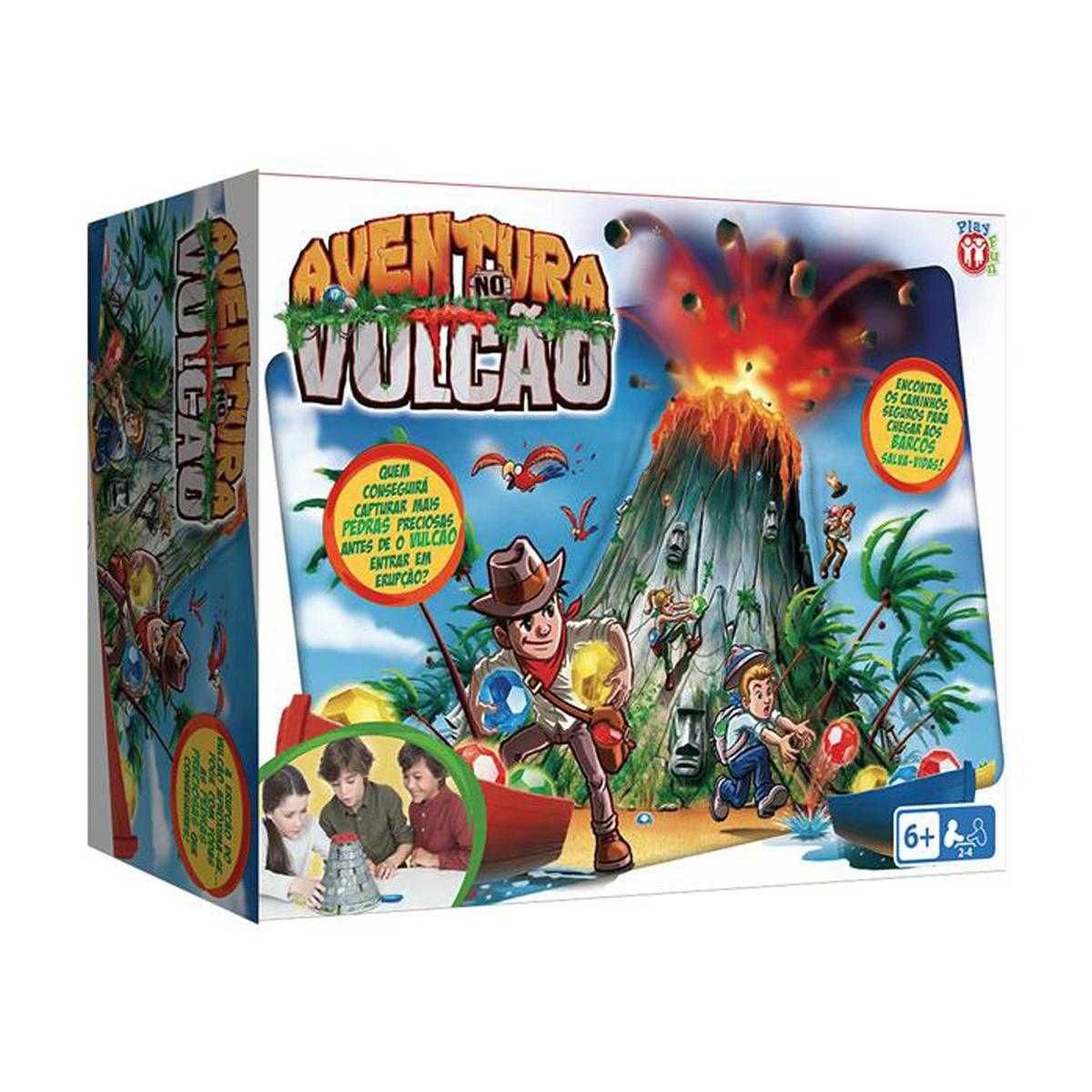 Jogo Aventura no Vulcão