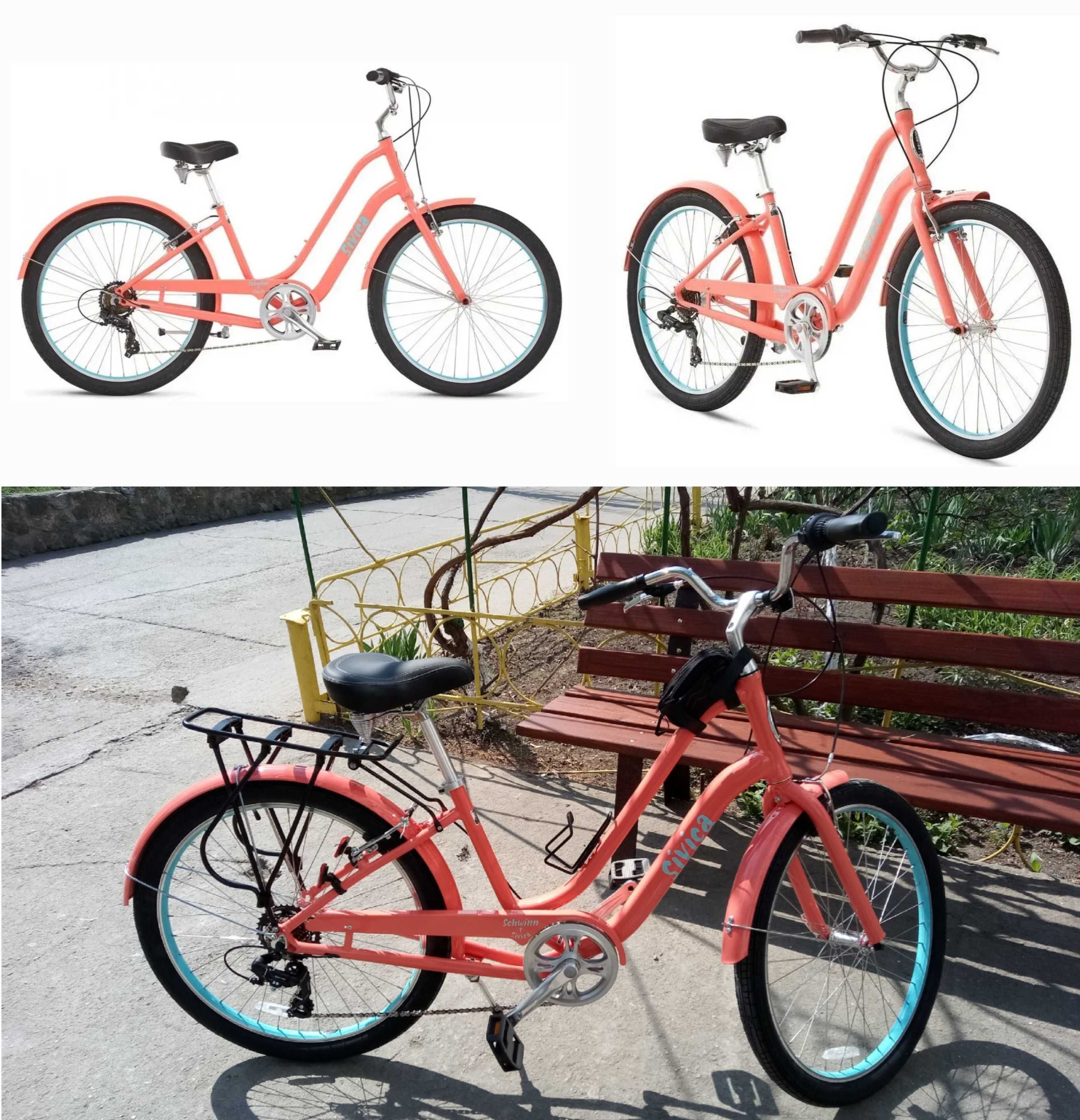 Велосипед
Schwinn Sivica 7 Women 2020 корал
15000грн