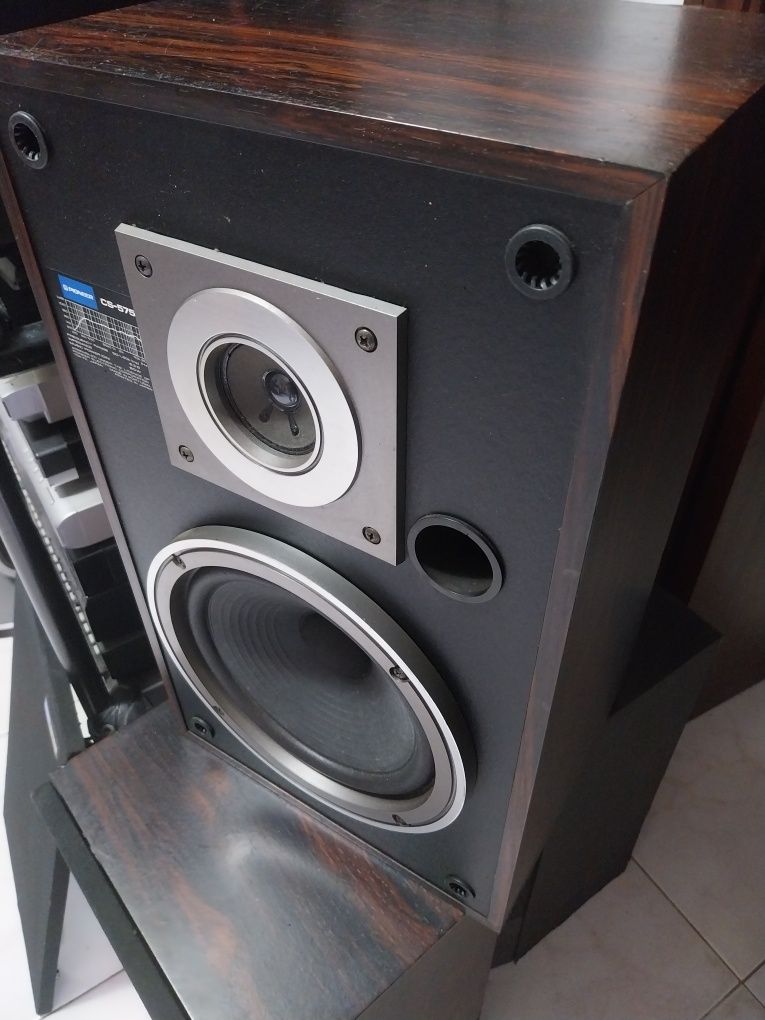 colunas de som duas vias pioneer c s 575 como novas