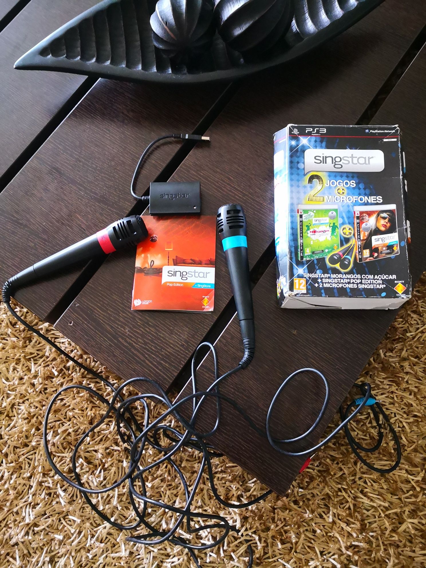 Singstar 2 Microfone para PS3 Karaoke.