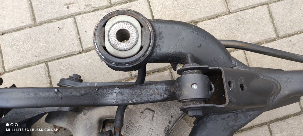 Belka Ława Tył Kompletna Audi A4 B6 CZĘŚCI BLASK GOŁDAP