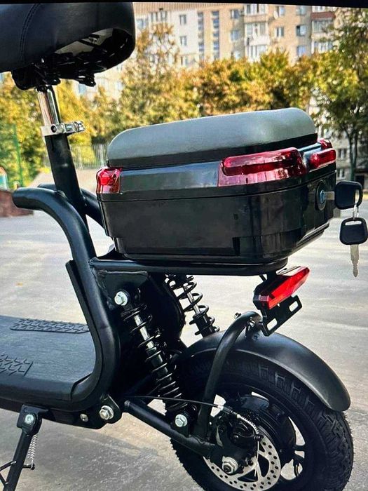 Електросамокат EVOBIKE Zen U12 15Ah 800W Чорний Black НОВИЙ