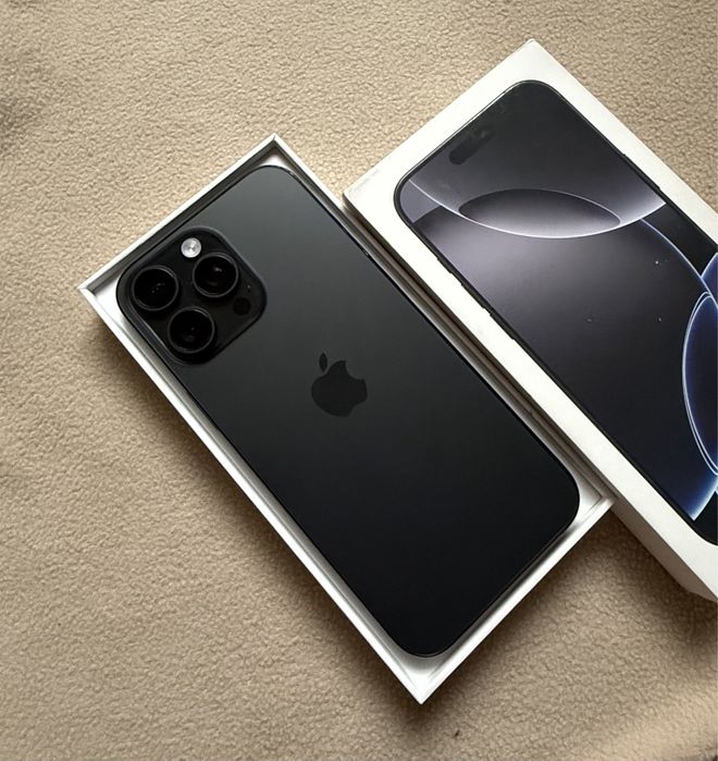 iPhone 16 Pro Max 512GB Black Titanium