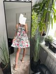 Mohito eco floral kwiaty sukienka Trapezowa Luźna ciążowa 36