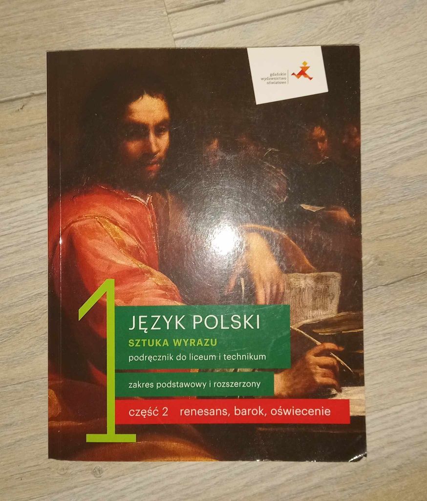 podręcznik do j.Polskiego do klasy.1 cz 1 i 2 " SZTUKA WYRAZU