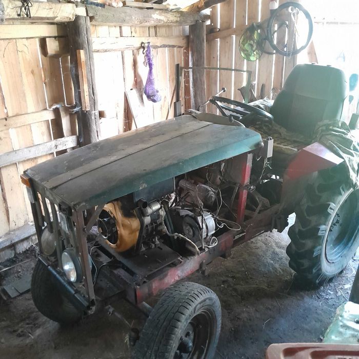 Саморобний трактор