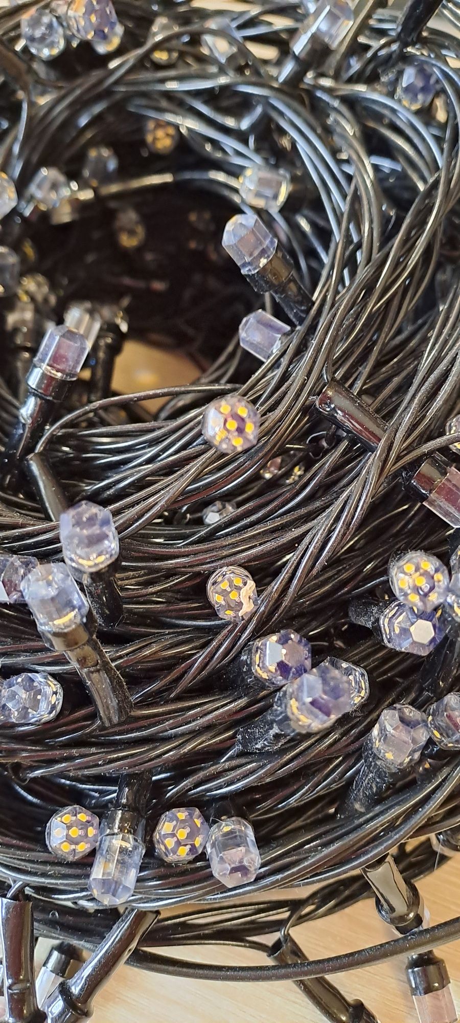 Гирлянда светодиодная шестигранник влагозащищенная 500 Led/8 мм