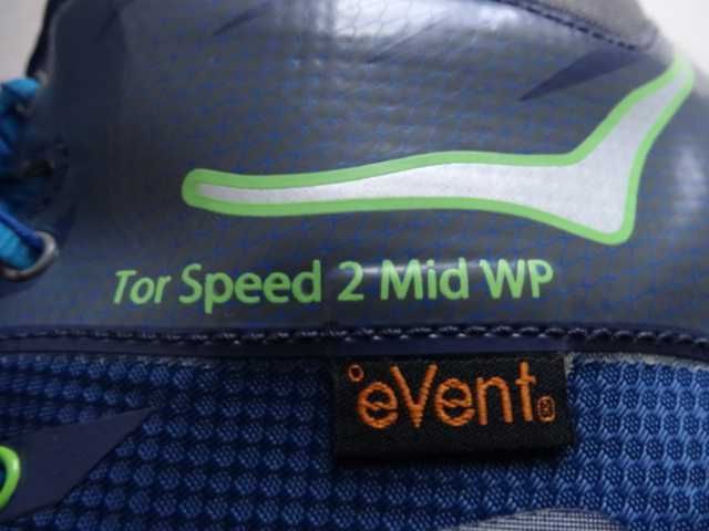 Buty HOKA TOR SPEED 2 MID WP roz 45 2/3 eVent Trekkingowe Vibram