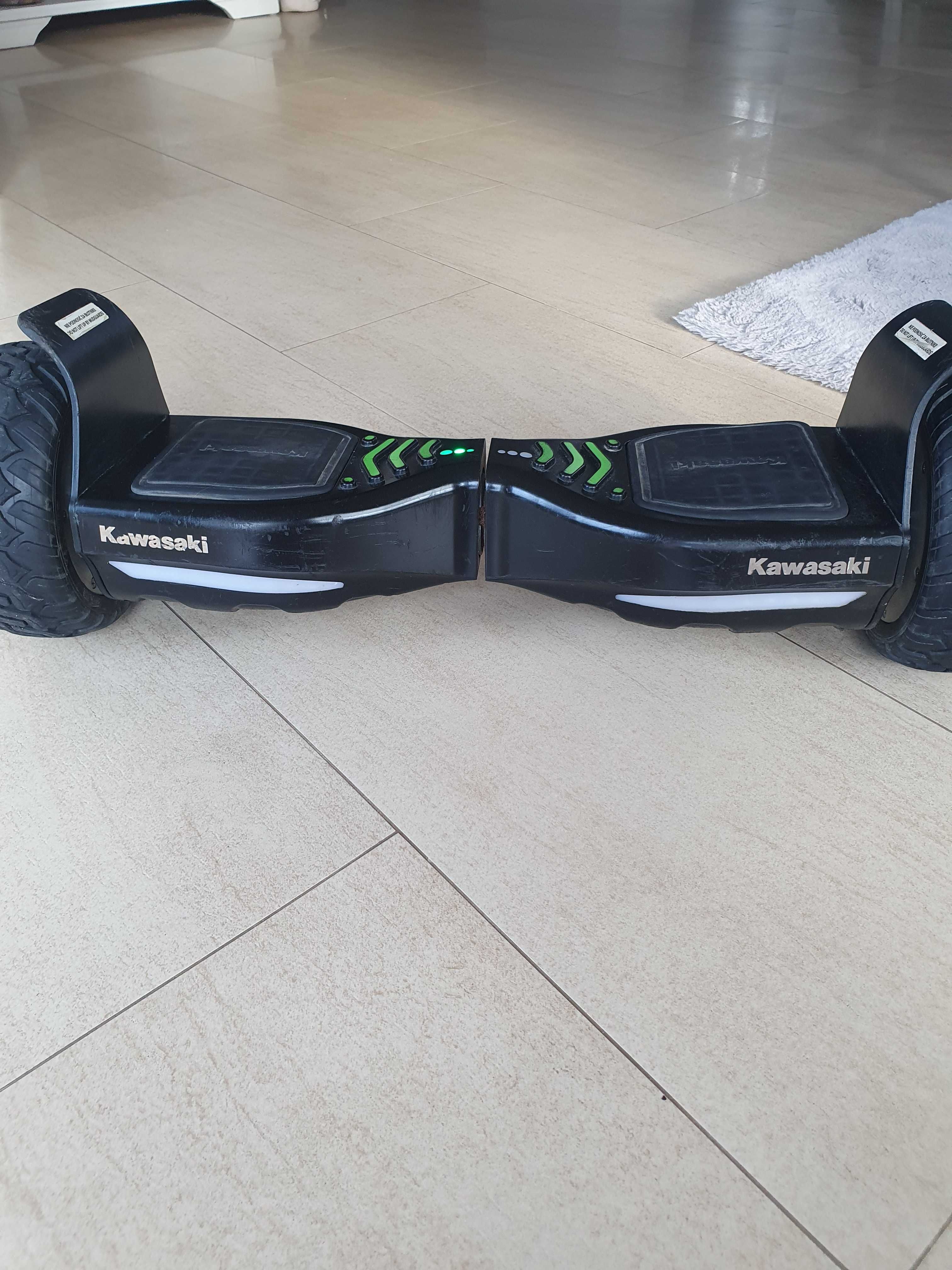 Deskorolka elektryczna, terenowa, Hoverboard, Kawasaki