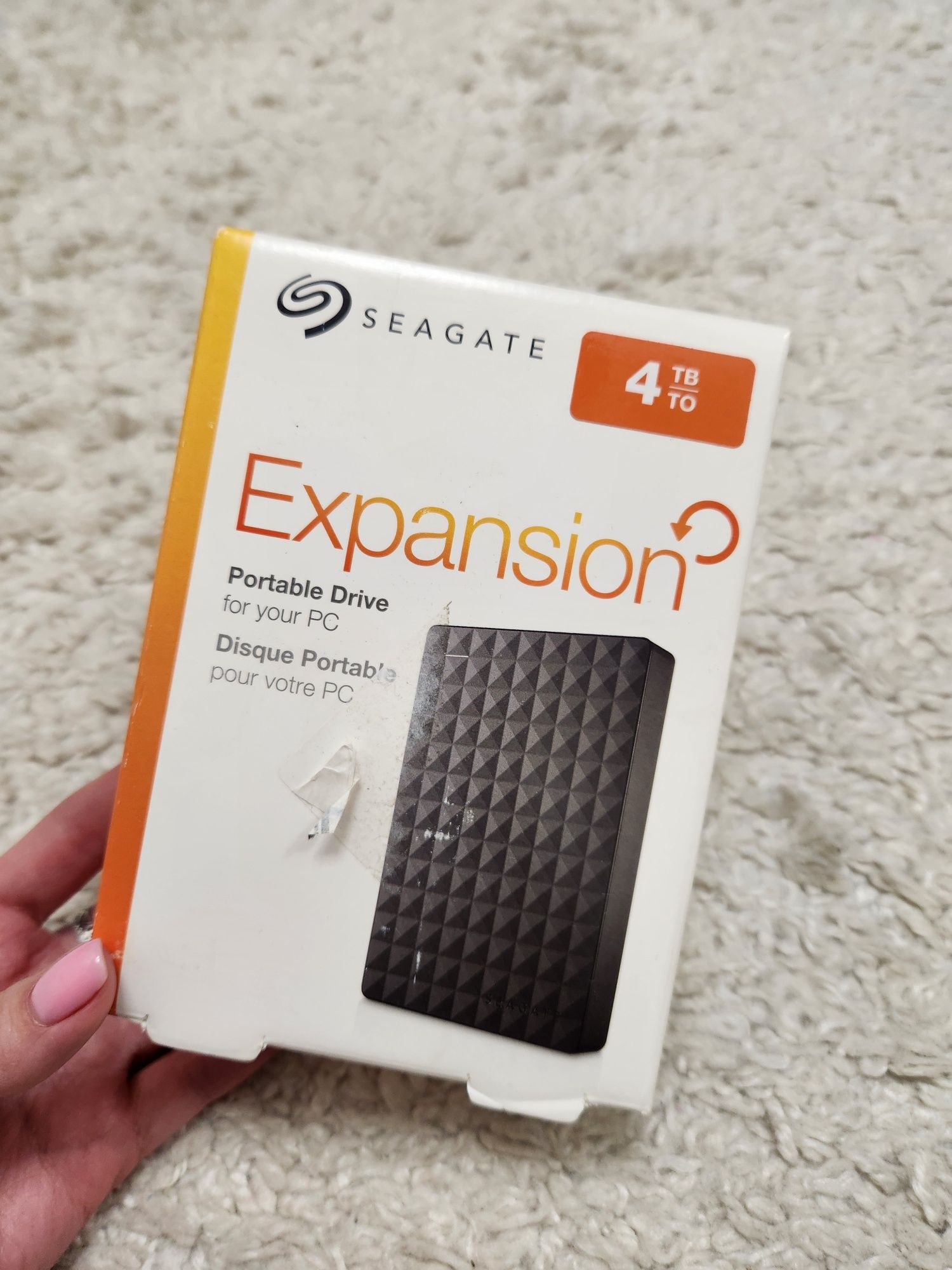 Внешний жесткий диск 4 TB,Жорсткий диск Seagate Expansion Portable 4TB
