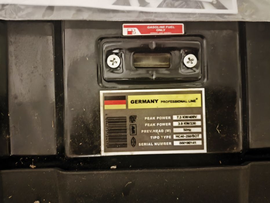 Agregat prądotwórczy 7,5kw