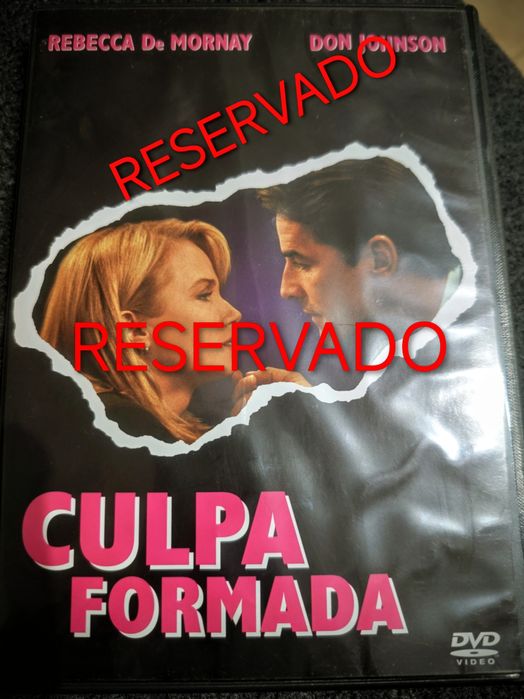 DVD Culpa Formada. RESERVADO