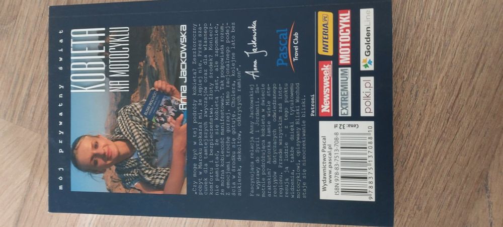 Książka Kobieta na motocyklu