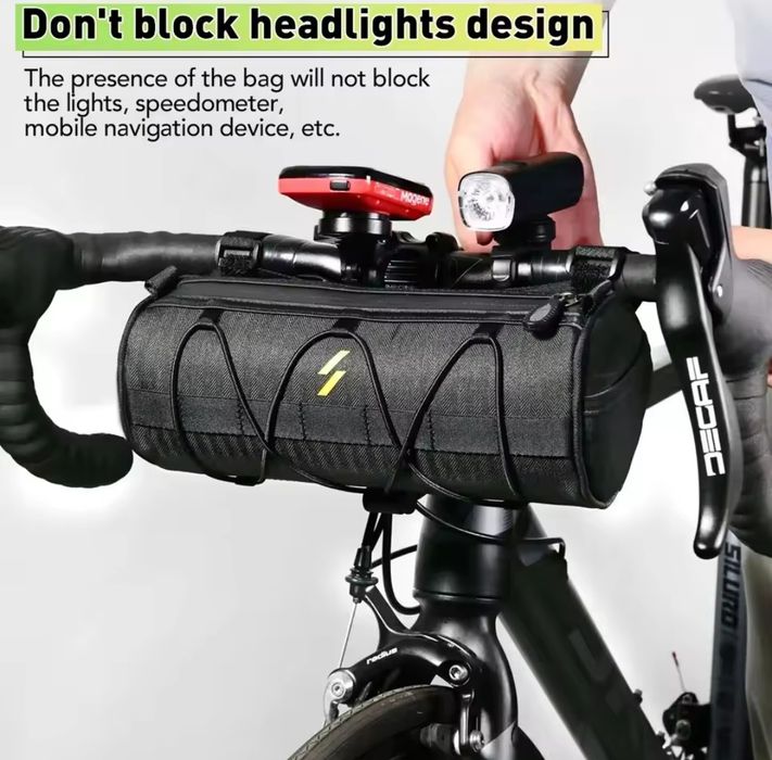 Torba na kierownicę 2,5l Newboler BAG601 Wodoodporna 170g 24x10 Nowa