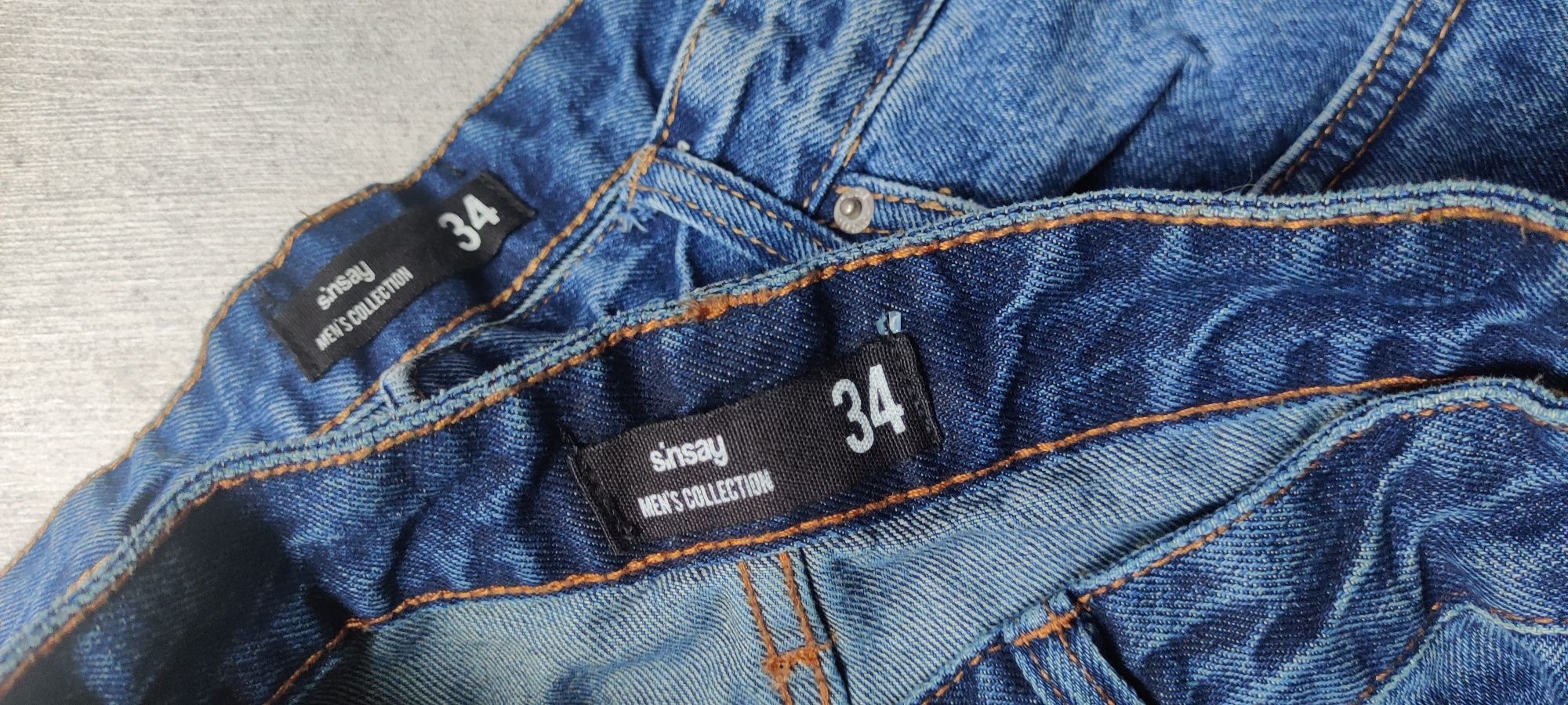 Jeans materiał jeansowy spodnie na przeróbki tkanina