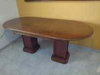 Mesa extensível em madeira