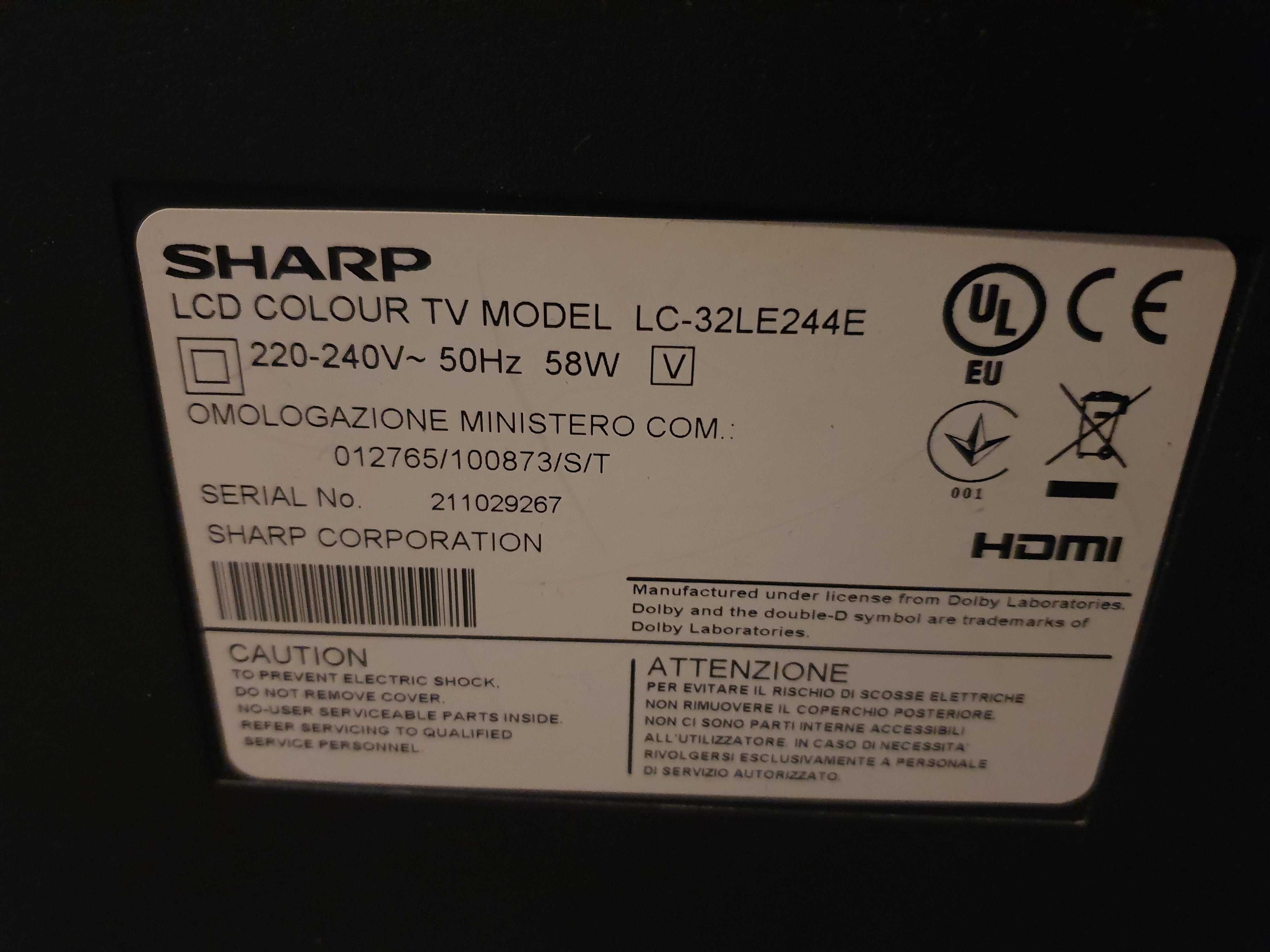 Moduł t-con telewizora Sharp 32 cale LC-32LE244E