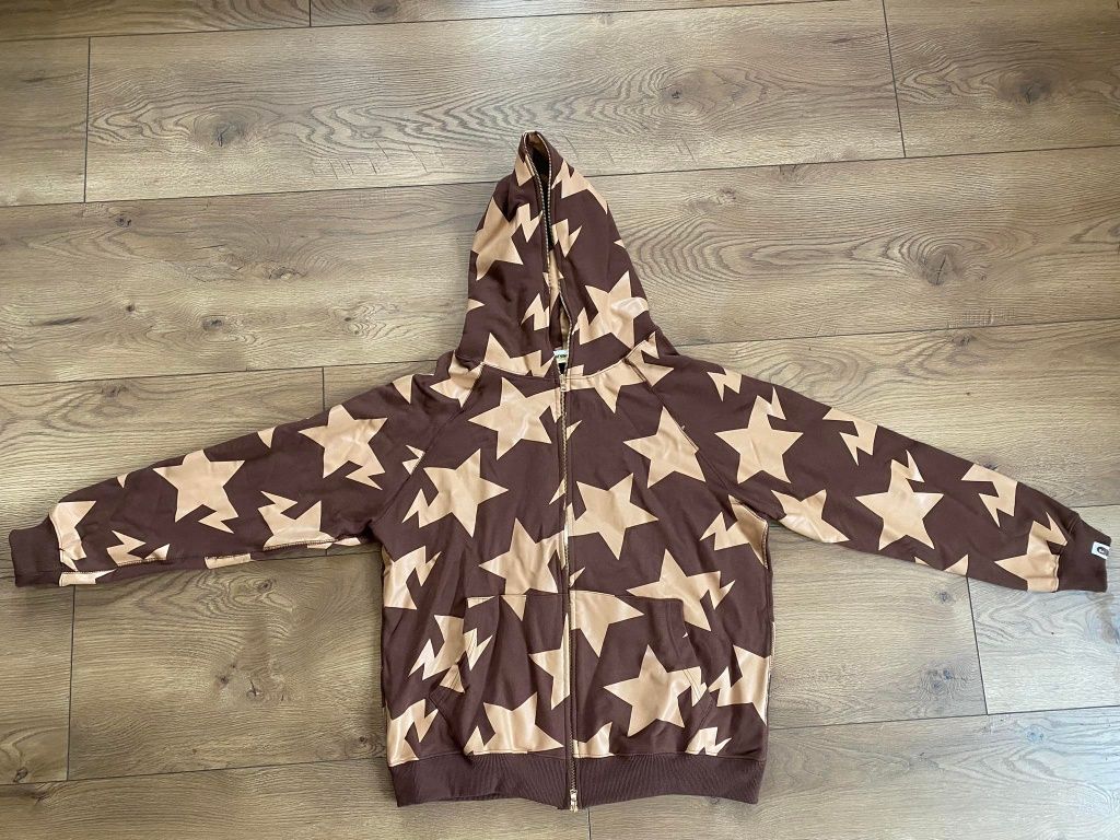 a bathing ape vintage brown hoodie