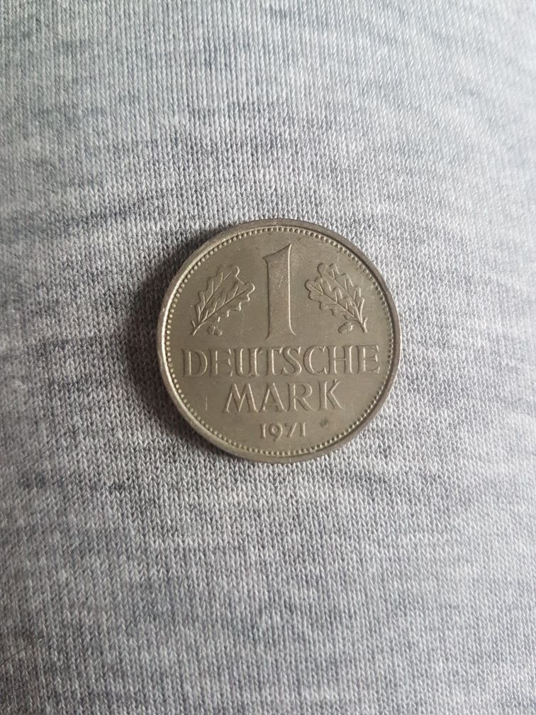 1 deutsche mark 1971