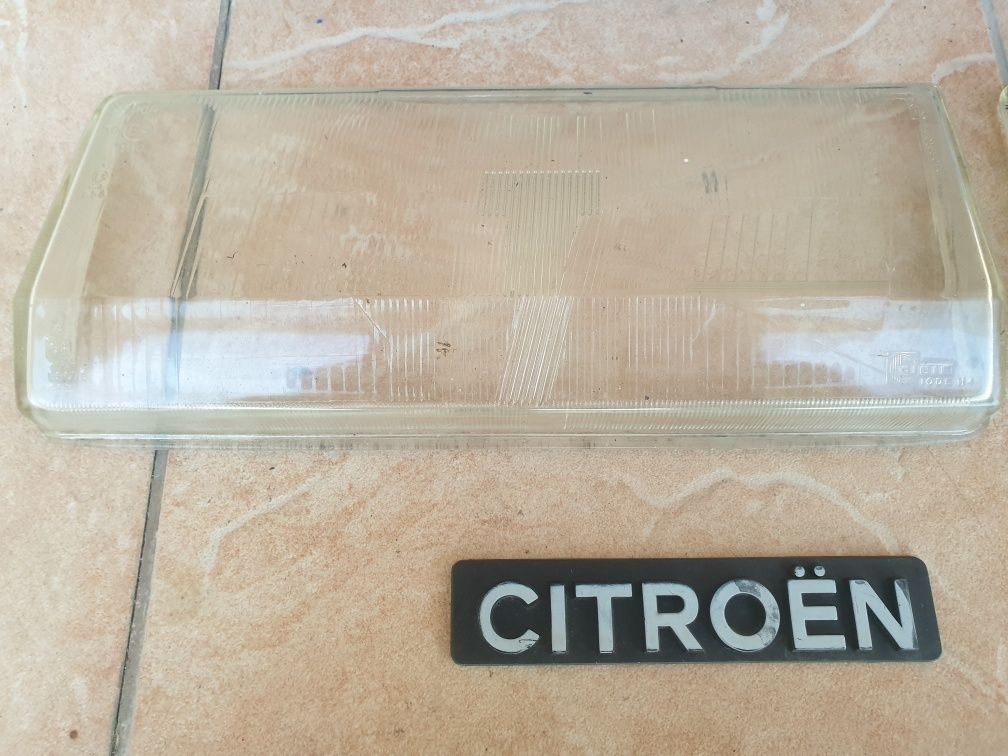 Farolim traseiro,  vidro ótica. Citroën bx te