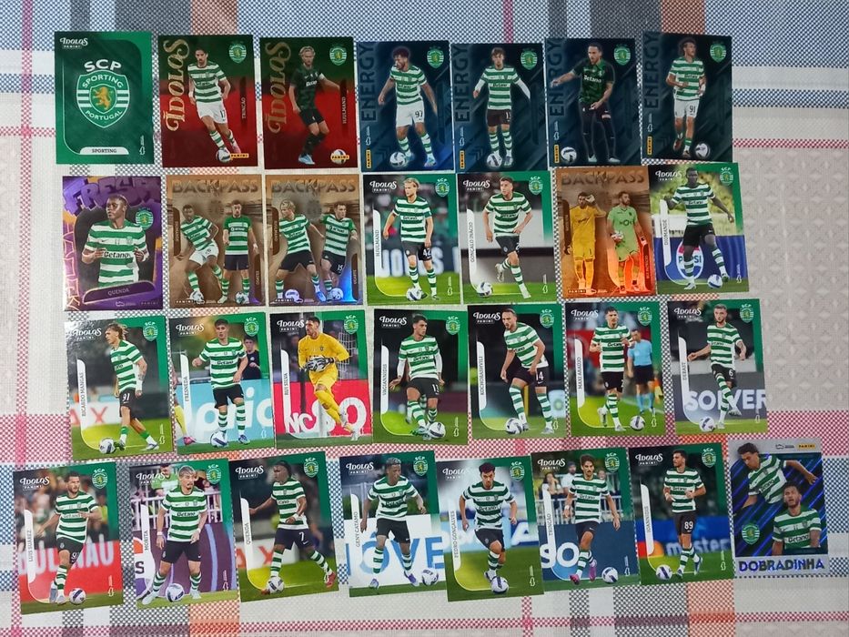 Lote 29 cartas idolos SCP