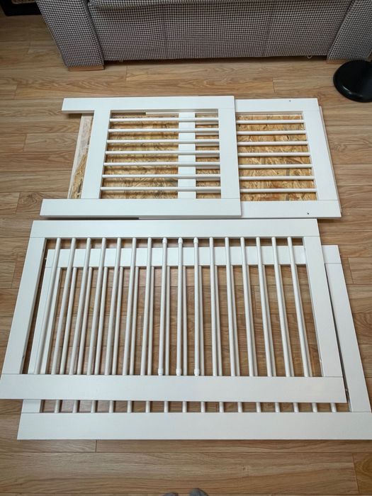 Łóżeczko dziecięce drewniane Pinio Basic 120x60