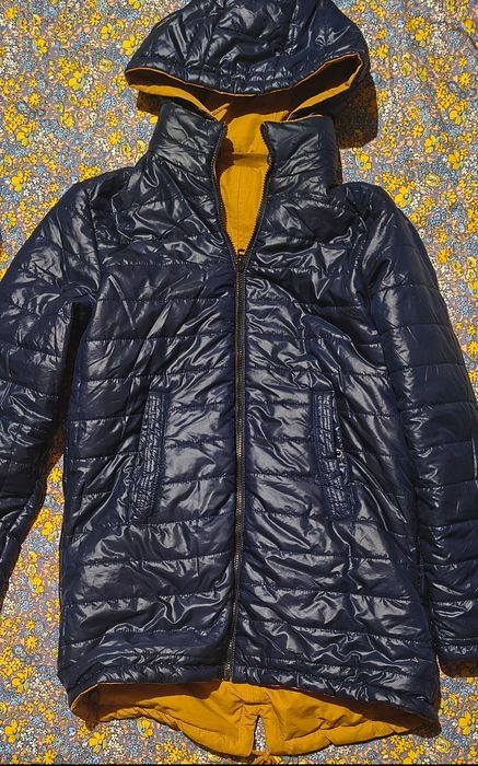 Kurtka dwustronna parka FC Mina roz. 40-42