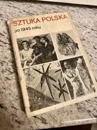 Książka sztuka polska po 1945 roku historia sztuki art