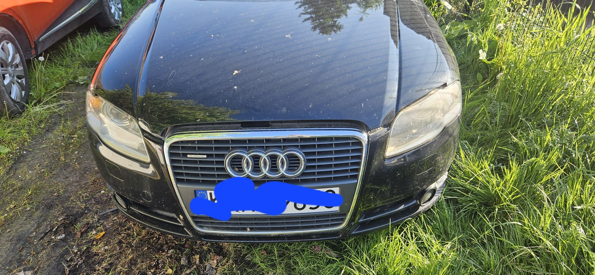 Audi a4 B7 Maska Zderzak Lampa Blotnik pas LZ9Y