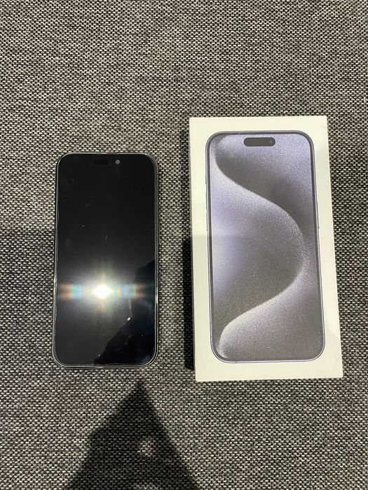 iPhone 15 Pro Titânio Azul – 128 GB