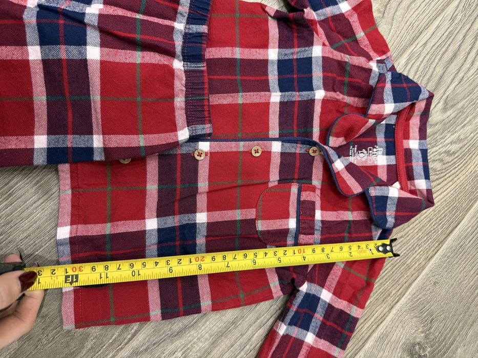 Новорічна піжама 9-12 місяців