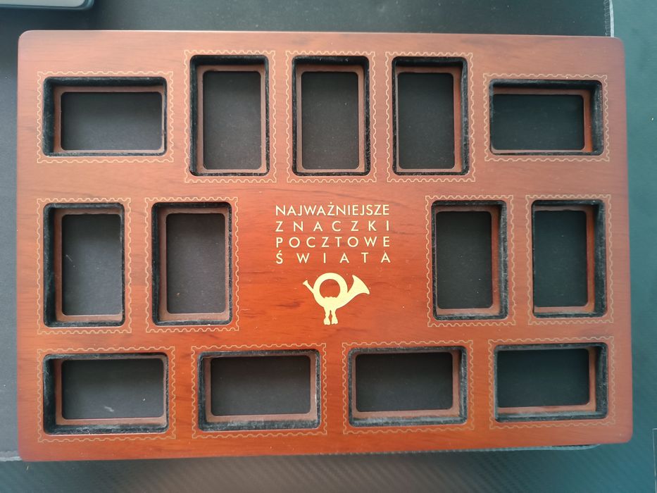 Ramka znaczki pocztowe