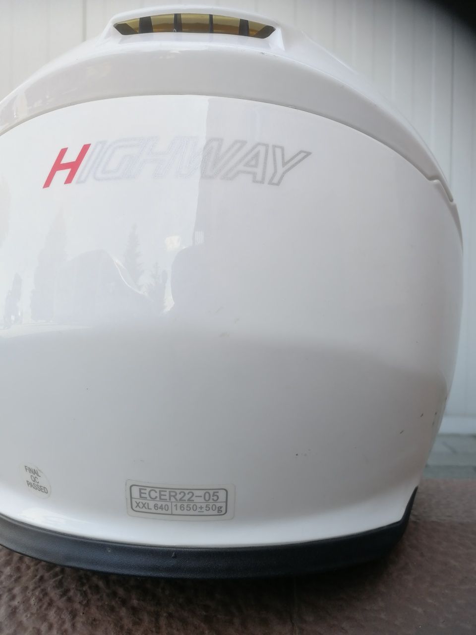 Kask motocyklowy szczękowy